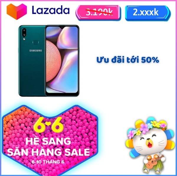 Samsung Lazada khuyến mãi